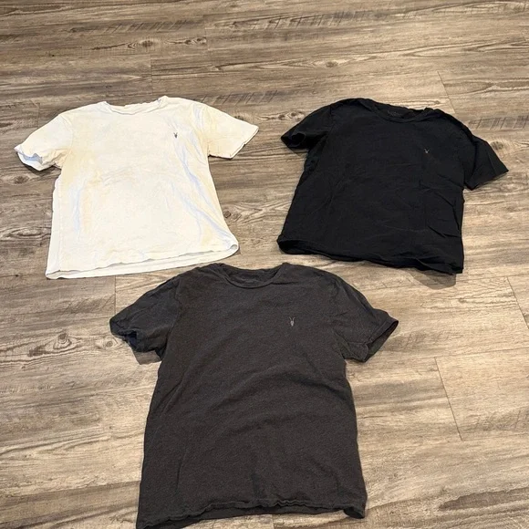 All Saints Lot of 4 Men’s T Shirts Size M Tee Shirt Lot - Picture 3 of 8